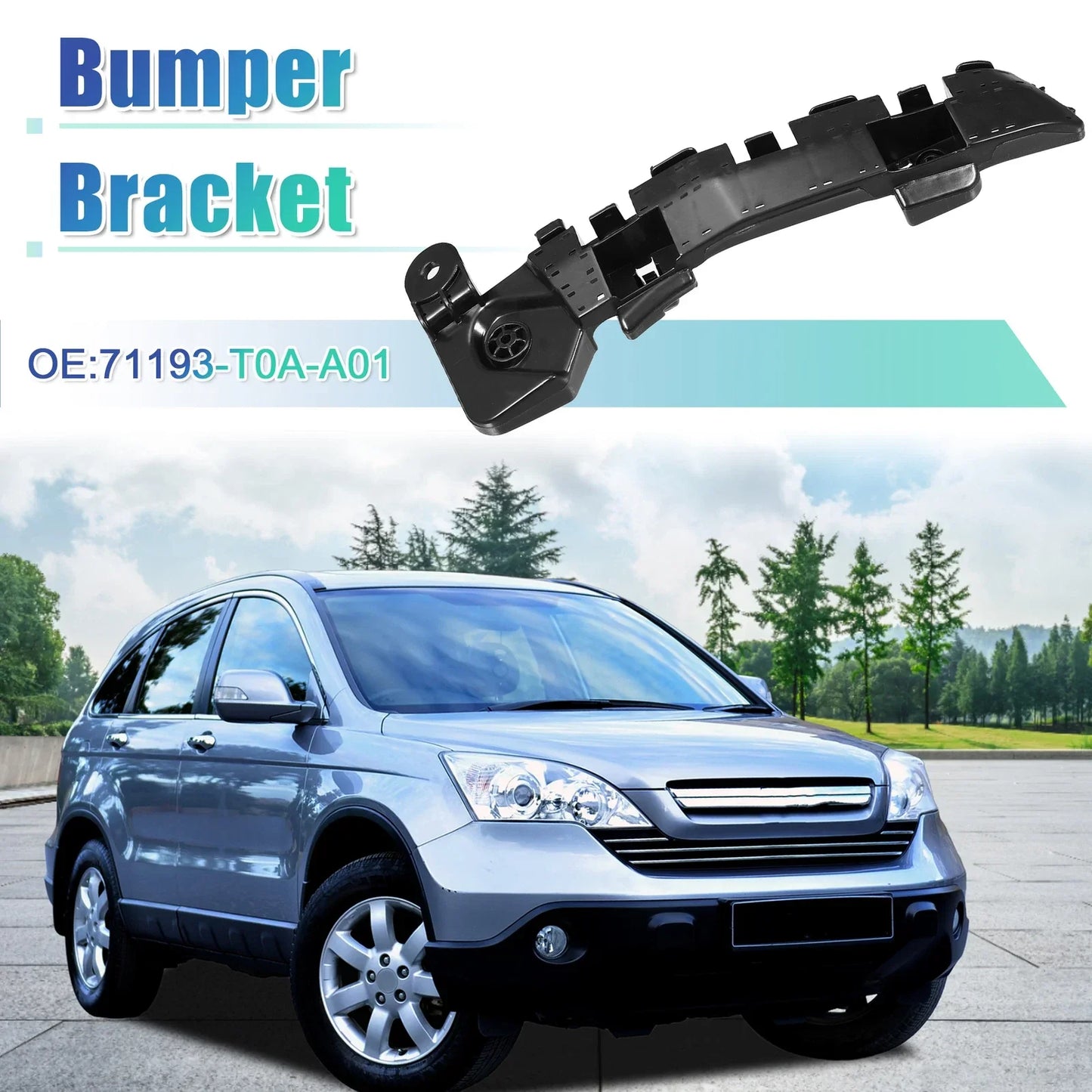 Right Side Front Bumper Bracket for Honda CR-V (2012-2016)