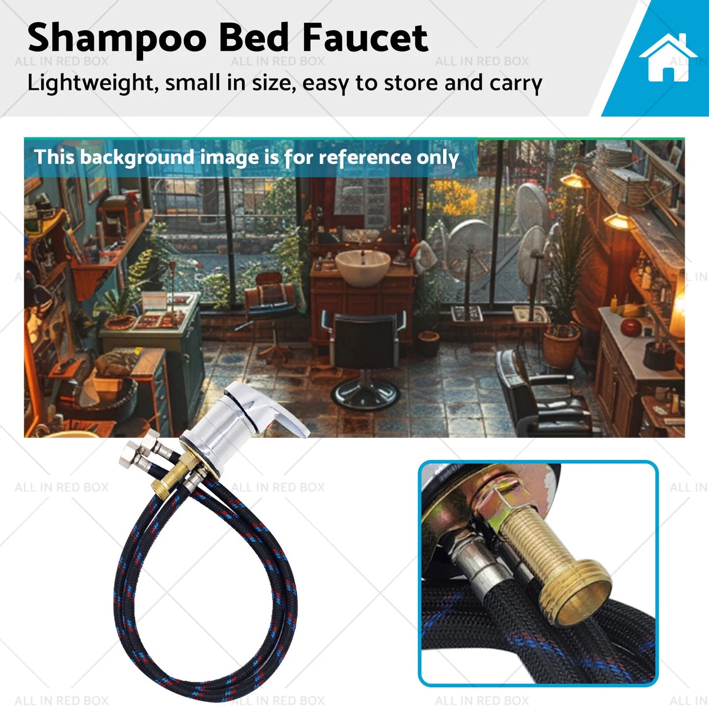 Shampoo Basin Faucet Mixing Valve for Shampoo Bowl - Professional Faucet