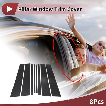 Front Rear Left Right Door Pillar Window Trim for Lexus GX 400 GX 460 (2010-2023)