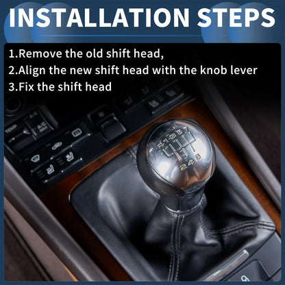 5 Speed Gear Shifter Knob & Cover for Chevrolet Cruze (2008-2015)