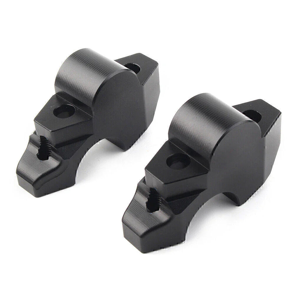 Black Motorcycle Handlebar Riser Clamp for Honda XADV 750 (2017-2019)