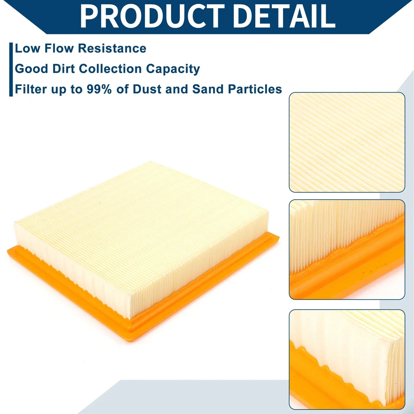 Dodge Journey Engine Air Filter 2 x 2.4L 3.5L for 2009-2020