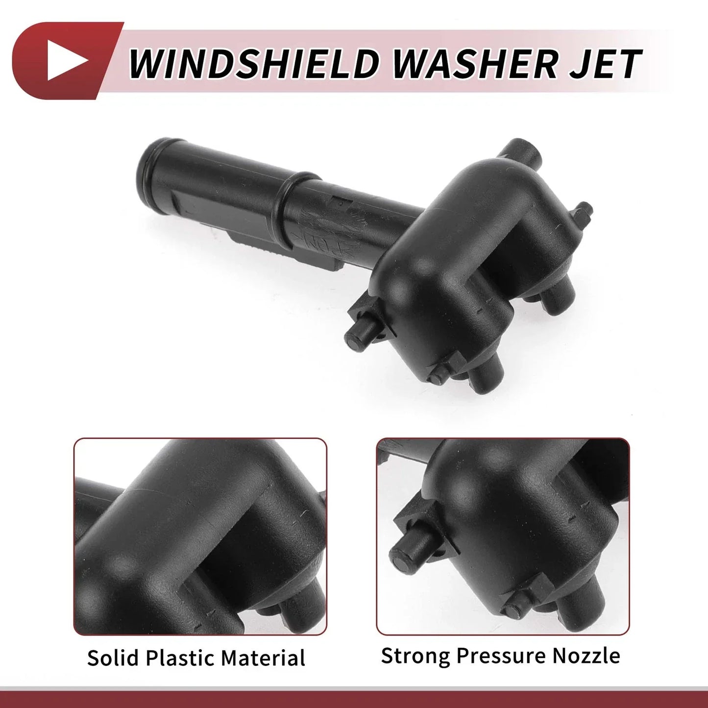 Headlight Washer Nozzle 2 x for Porsche Cayenne (2011-2018)