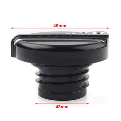 Fuel Gas Tank Cap for Harley XL Sportster XL883 XL1200 48 Dyna (2004-2023)