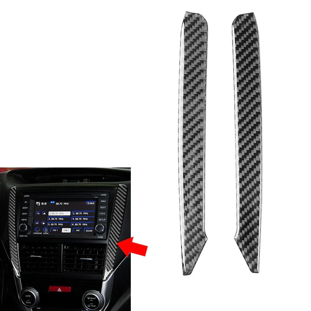 Carbon Fiber Central Console Side Cover Trim for Subaru Forester (2009-2013)