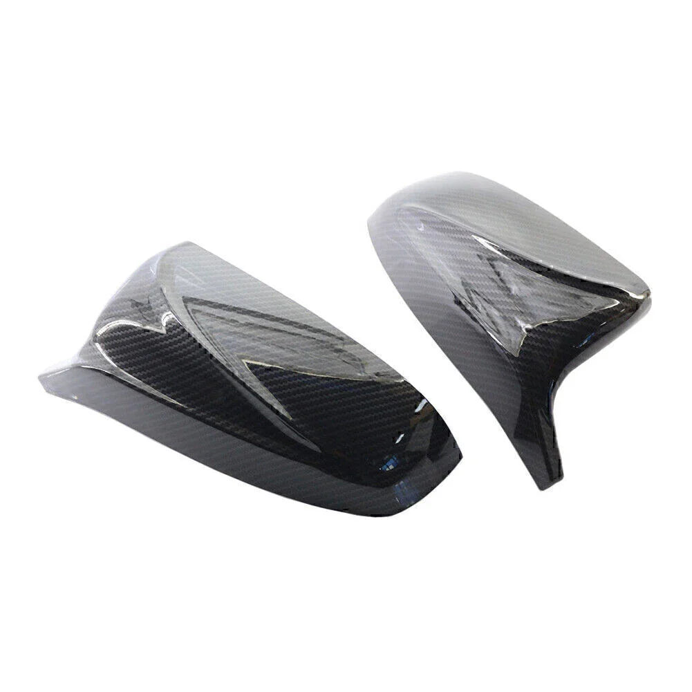 Carbon Fiber Rear View Mirror Covers for BMW X5 X6 E70 E71 (2007-2013)