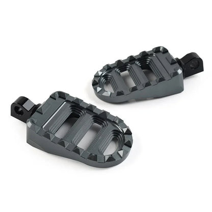 Front Footrests Pegs for Harley Softail Dyna Road King Electra Glide