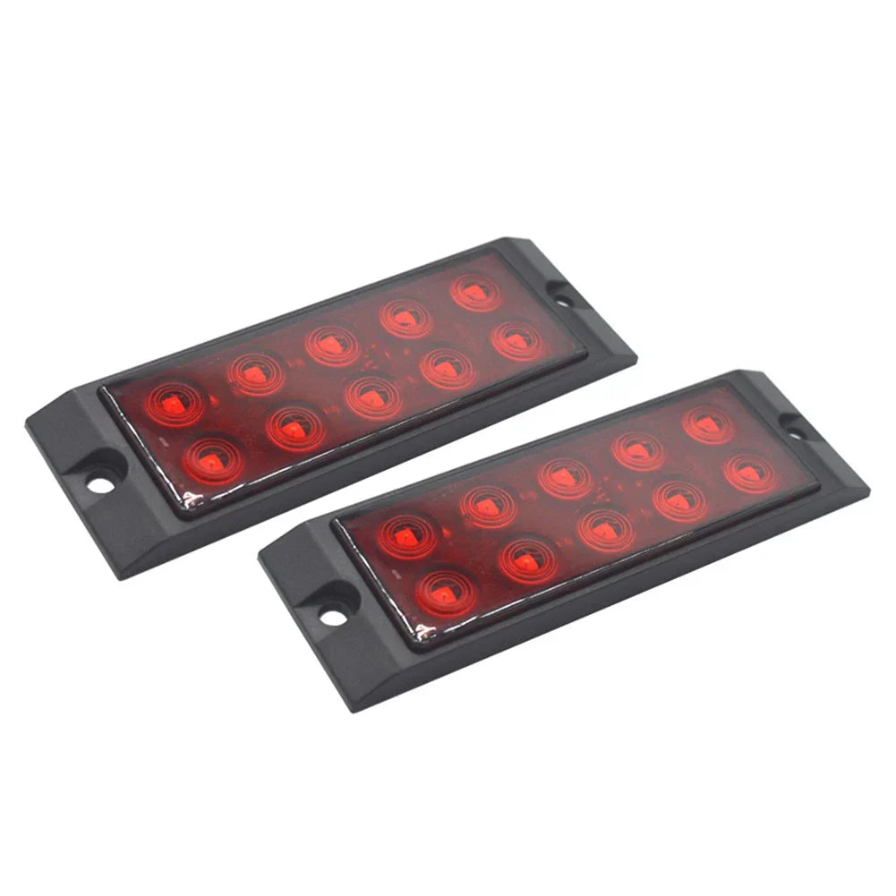 10 LED Side Marker Lamps for Car Truck Trailer Lorry Tractor RV