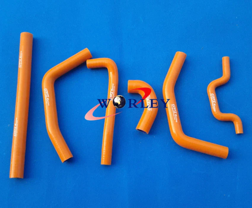 Silicone Radiator Hose for Kawasaki KXF250 KX250F 2009-2014 ( RED)