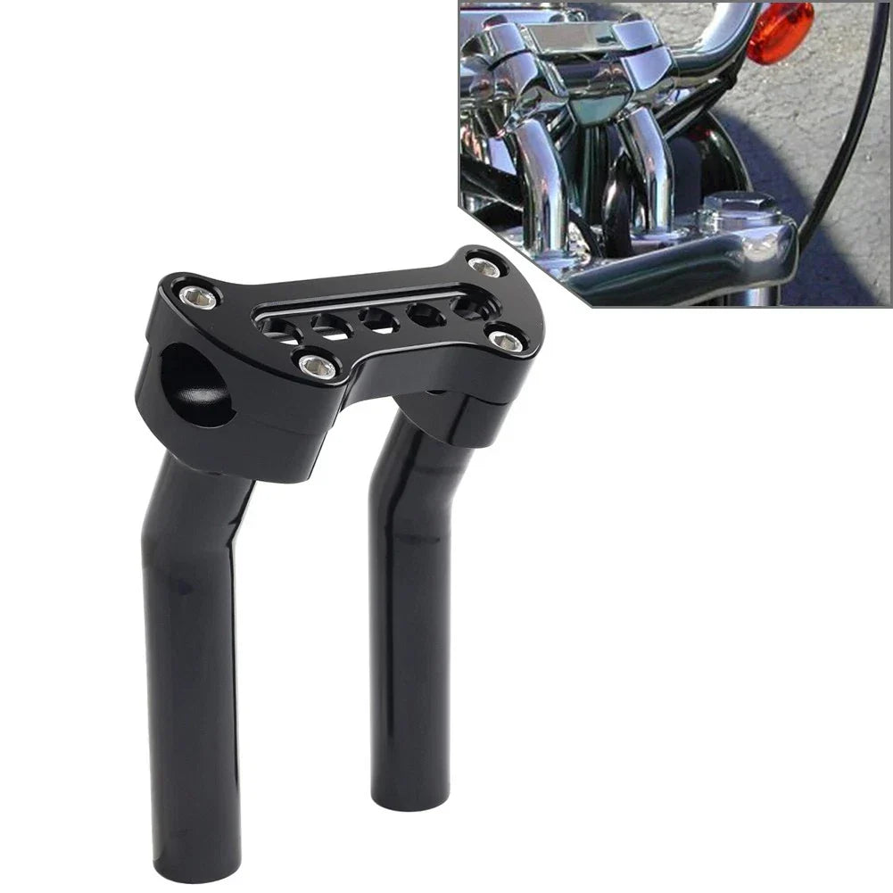 6.5" C Pullback Handlebar Riser Top Clamp for Harley Dyna FXD Softail XL883 (2004-2023)