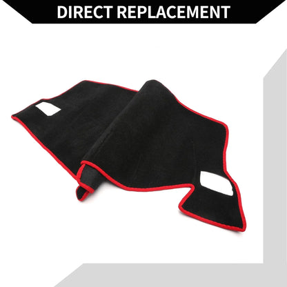 Dashboard Cover Mat for Honda Civic 11th 2021-2024 Protector Black Red 1 Set