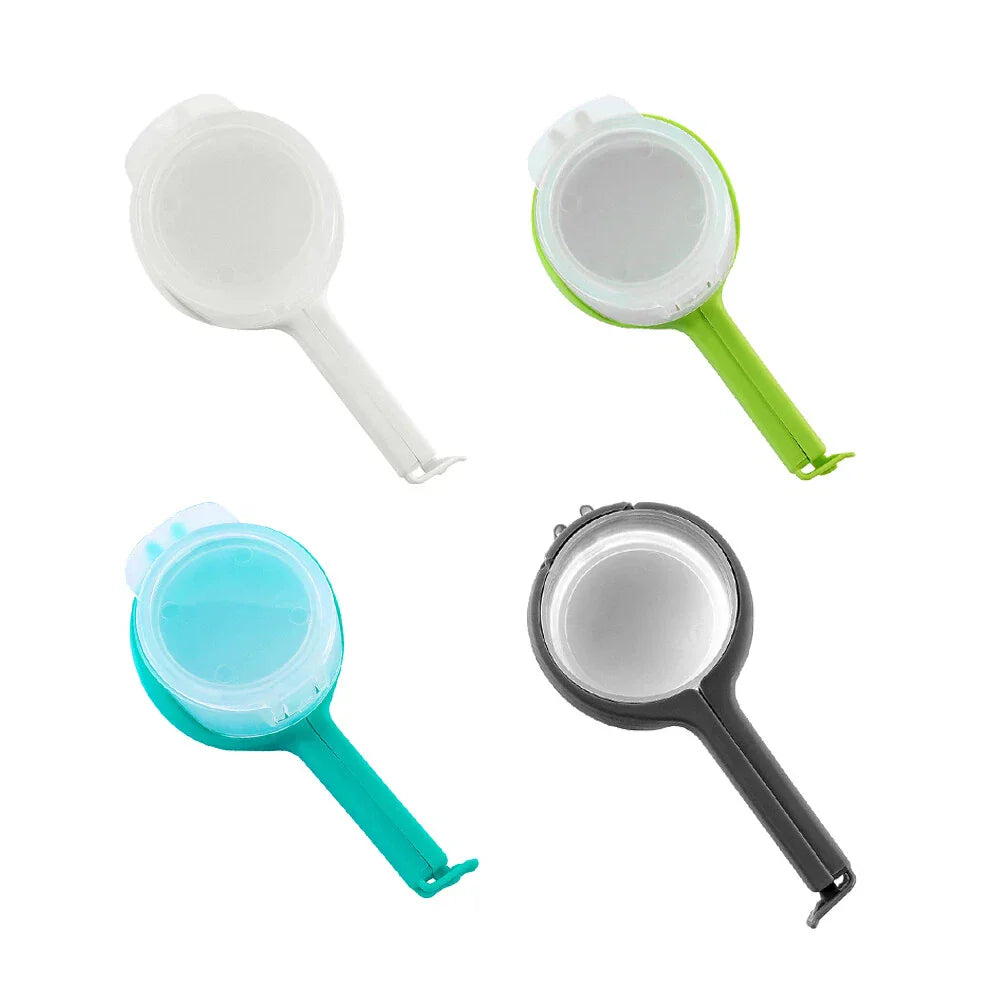 4 x Food Storage Sealing Clips with Pouring Spouts for Kitchen