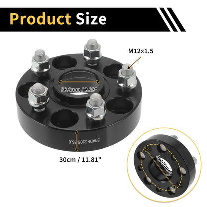 2 x 5x105mm Wheel Spacers 56.6mm for Chevrolet Trax (2013-2020)