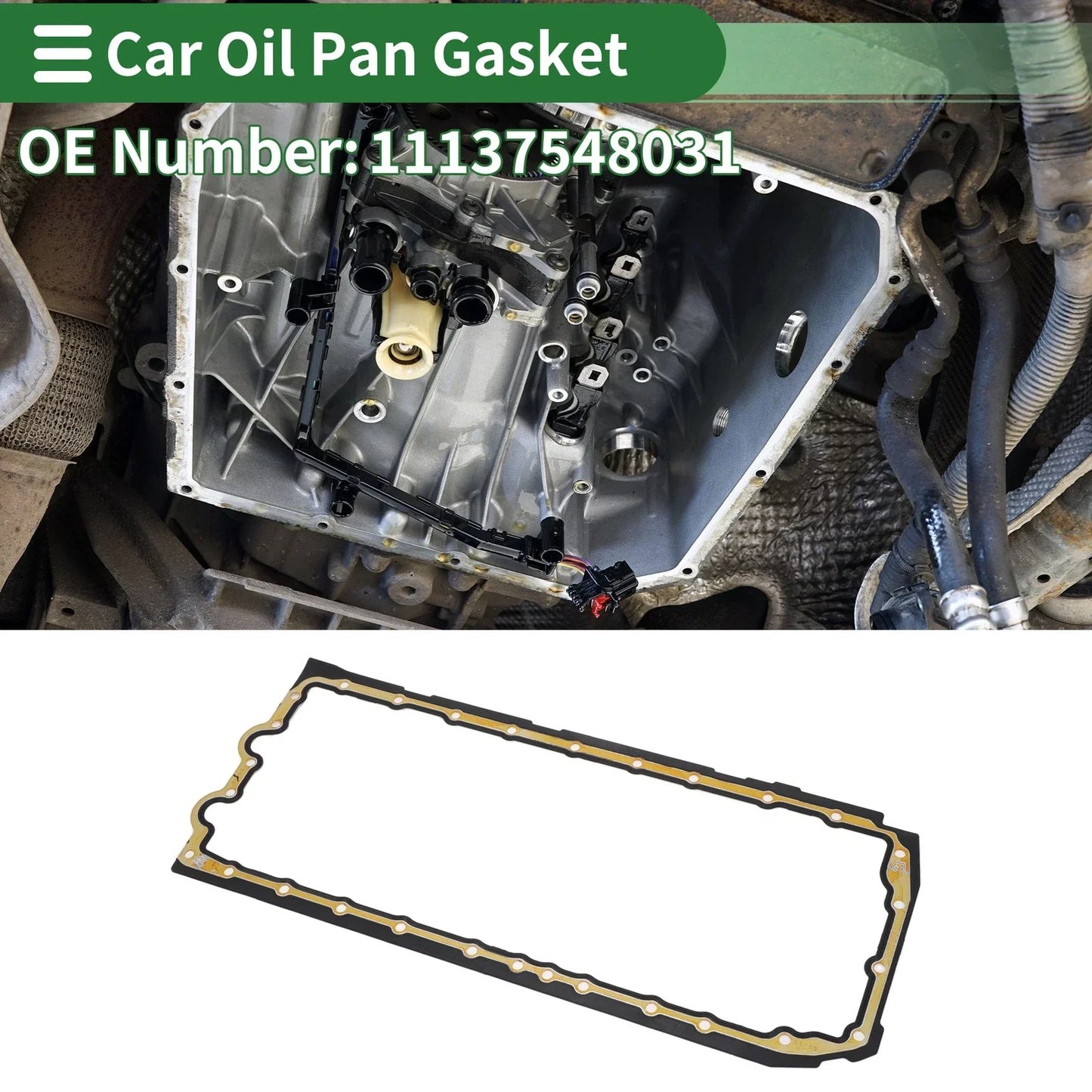 Oil Pan Gasket for BMW 328i / 528i (2007-2013, 2008-2011)