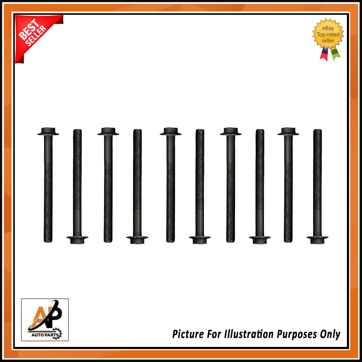 Cylinder Head Bolts Kit Replacement for Land Rover Jaguar 2.0 Diesel AJ200 (2000–2005)