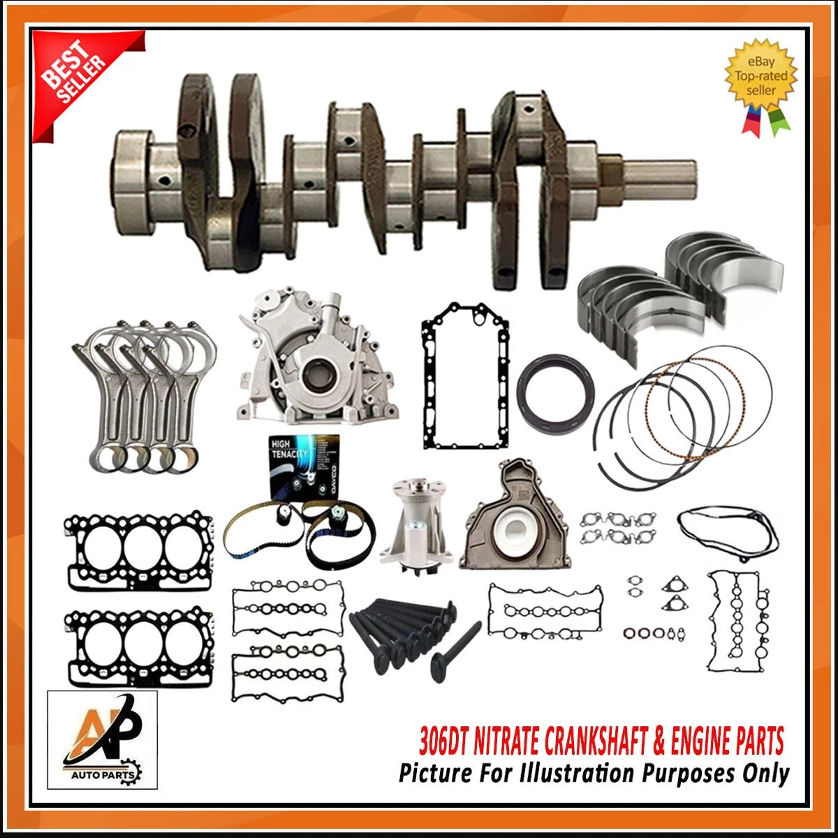 Crankshaft Replacement for Land Rover Range Rover 3.0 Diesel 306DT (2011–2018)