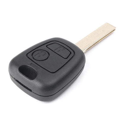 Button Smart Key Fob Shell Cover for Peugeot 206 307 (2000-2007)