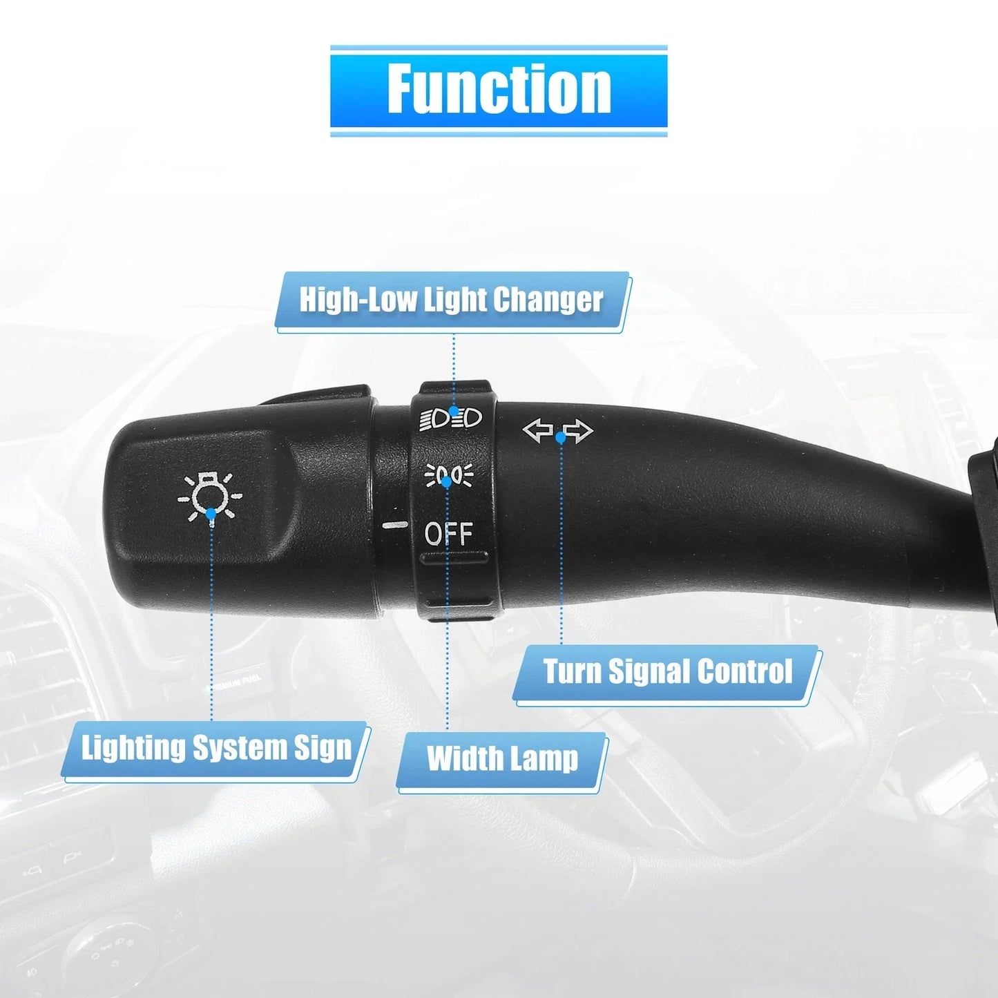 Multifunction Turn Signal Wiper Switch for Hyundai Tucson (2005)