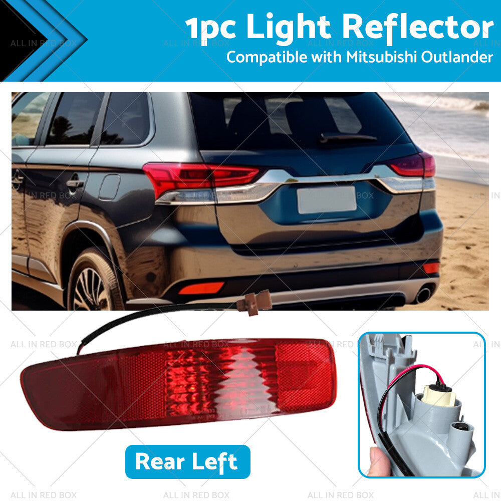 Rear Bumper Light Reflector for Mitsubishi Outlander (2006-2012) Left