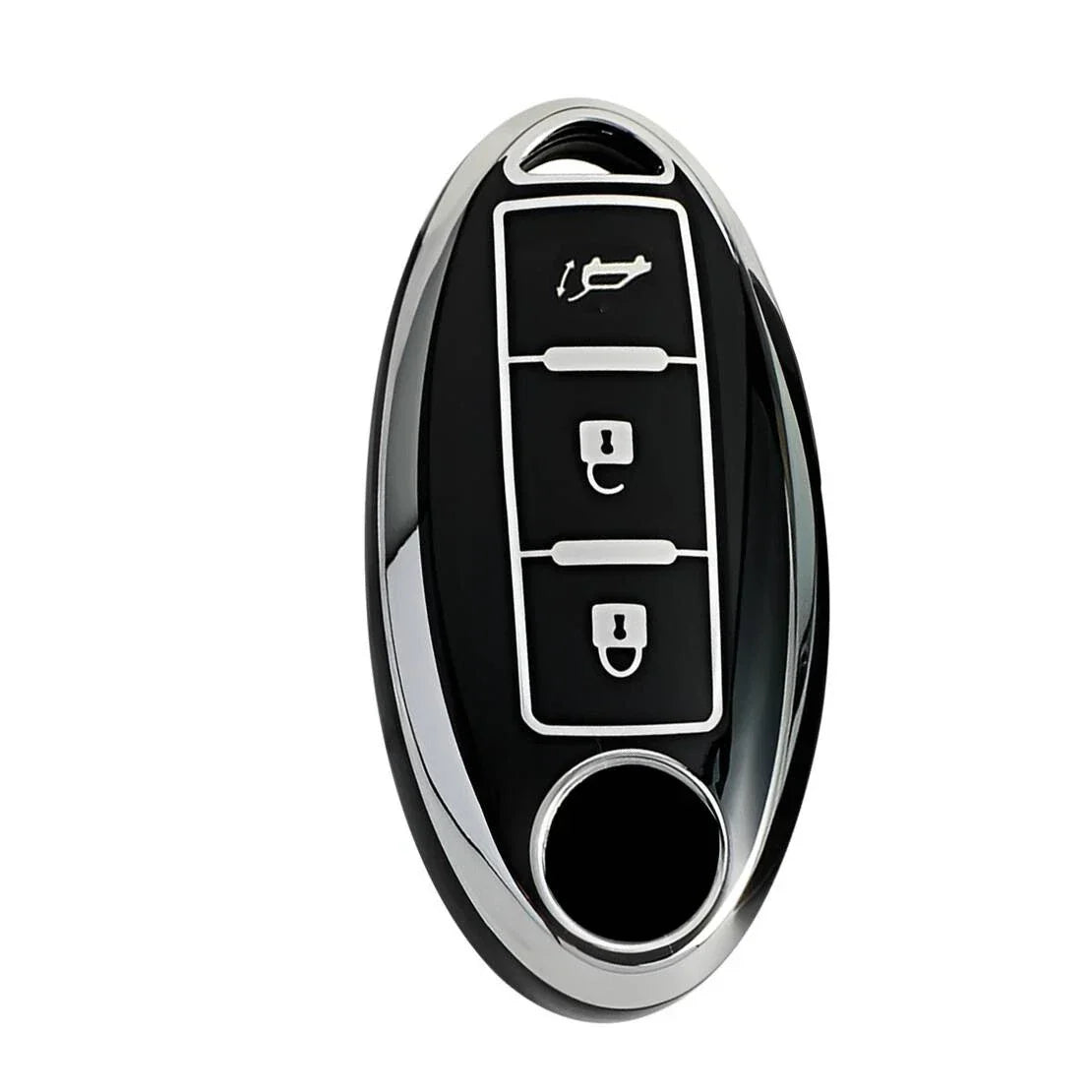 Car Key Shell Cover for Nissan Micra Juke F15 Note Tiida (2010-2023)