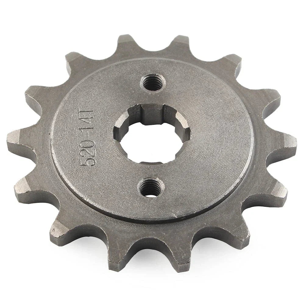 14T Chain Front Sprocket Cog for 125cc-250cc Dirt Pit Bike ATV Go Kart