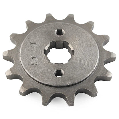 14T Chain Front Sprocket Cog for 125cc-250cc Dirt Pit Bike ATV Go Kart