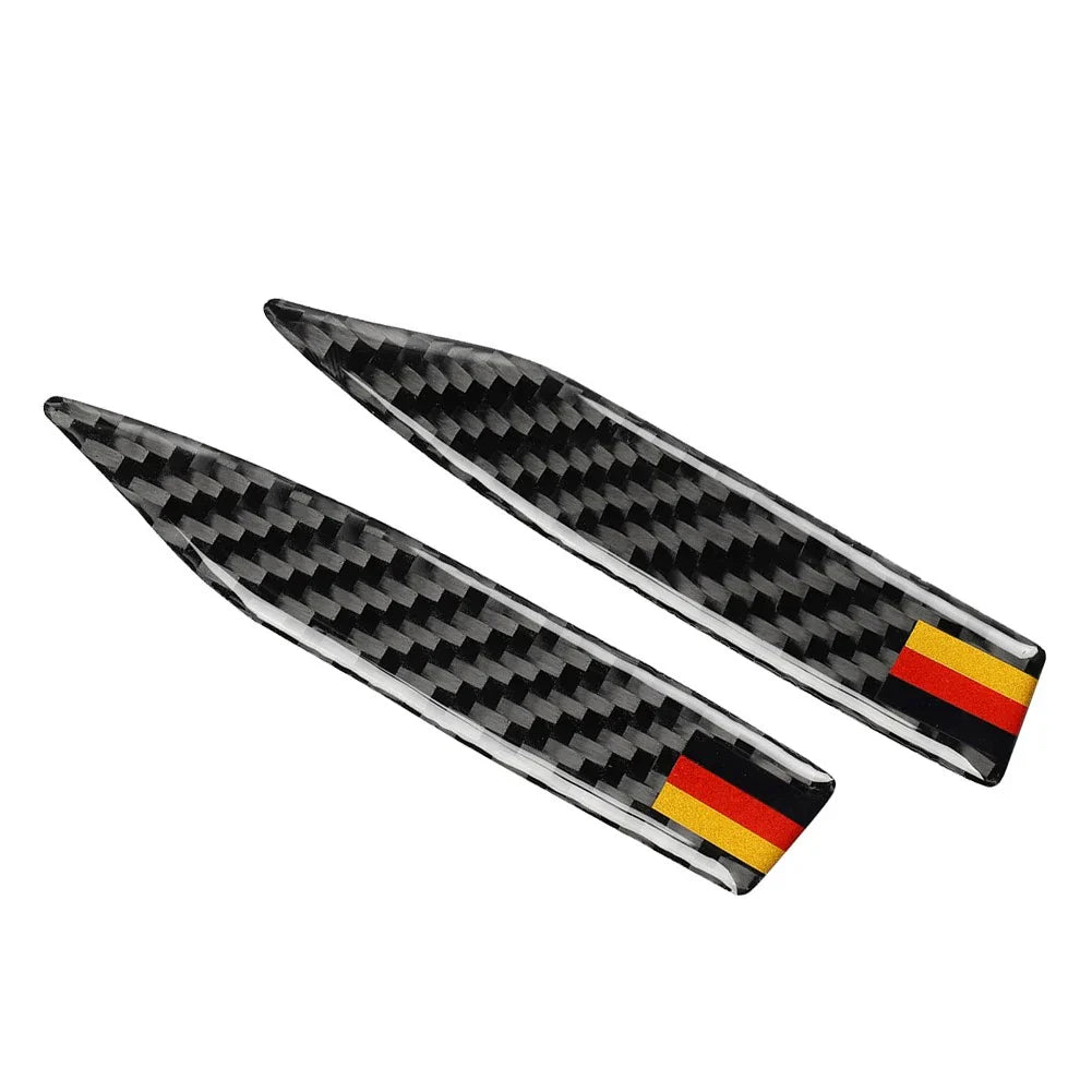 Carbon Black Universal Side Mirror Anti-Collision Protector Trim