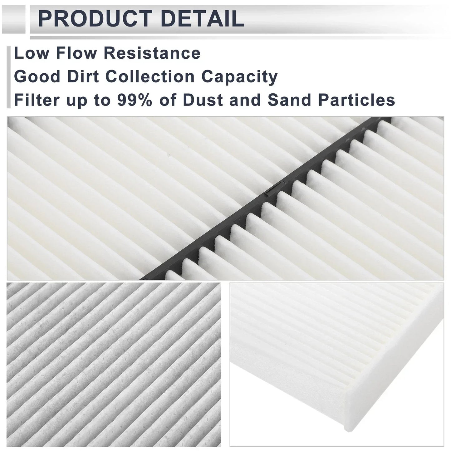 Engine Cabin Air Filter Combo for Hyundai Azera 3.3L (2012-2017)