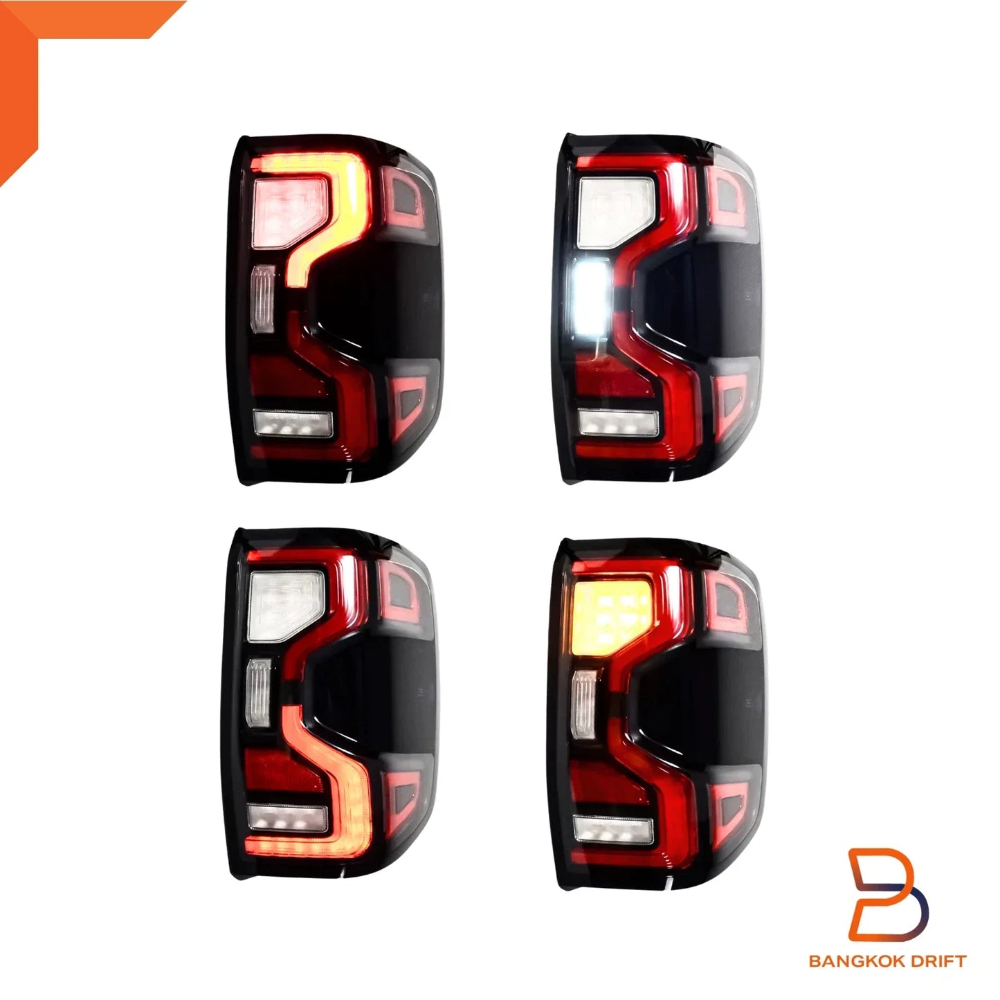 RH LED Tail Light for Ford Ranger Raptor (2022-2025)