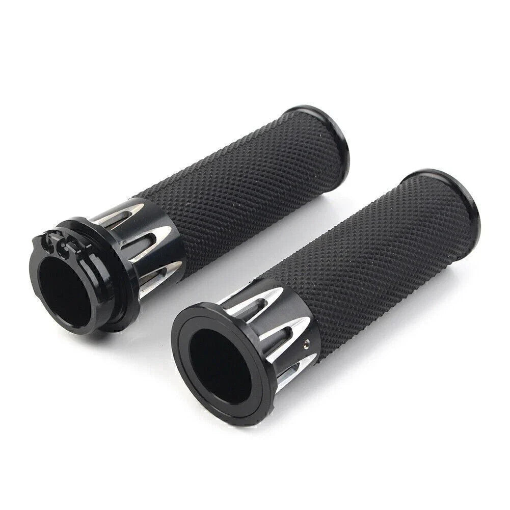 Black Handle Bar Grips for Harley Sportster XL883 XL1200 (2004-2023)