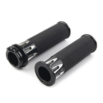 Black Handle Bar Grips for Harley Sportster XL883 XL1200 (2004-2023)
