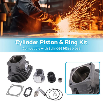 56mm Piston & Ring Kit for Stihl 066 MS660 Chainsaw (2004-2019)