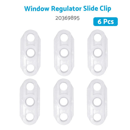 6 x Window Regulator Slide Clips for Holden Commodore VT VU VX VY (1997-2007)
