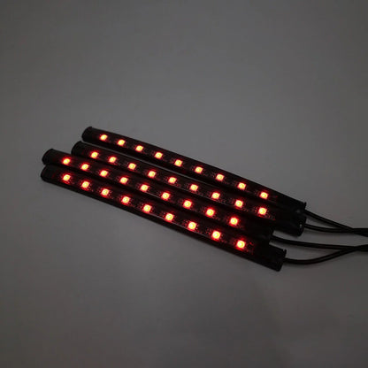 36LED RGB Remote Control Decorative Foot Lamp for Car