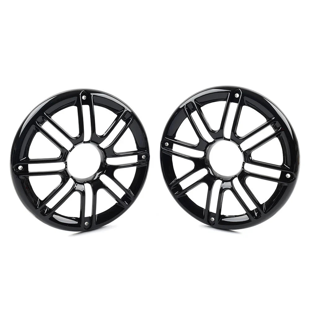 Glossy Black Rear Speaker Grill Cover for Harley Tri Glide Ultra FLHTCU/L (14-23)