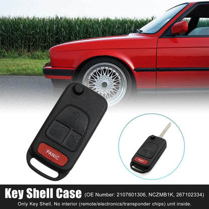 Key Shell Case for Mercedes-Benz 4 Button Key