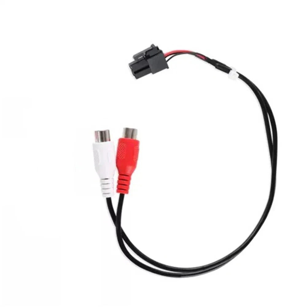 4-pin Signal Input Harness Connector to Low-level RCA for Various Models