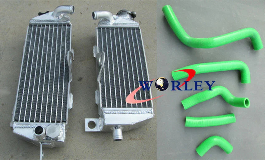 Radiator & Hose for Kawasaki KDX200 KDX220 (1995-2006)
