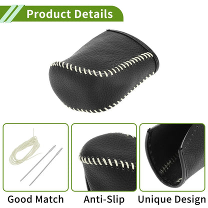 Car Gear Shift Knob Cover for Lexus NX300 2014-2021 - Pebbled Black Beige