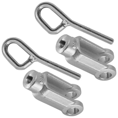 Deck Lift Rod & Yoke Replacement for John Deere 415 425 445 455 (2x)