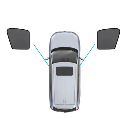 Magnetic Mesh Sun Blind Shades for Audi Q7 SQ7 (2015-2025)