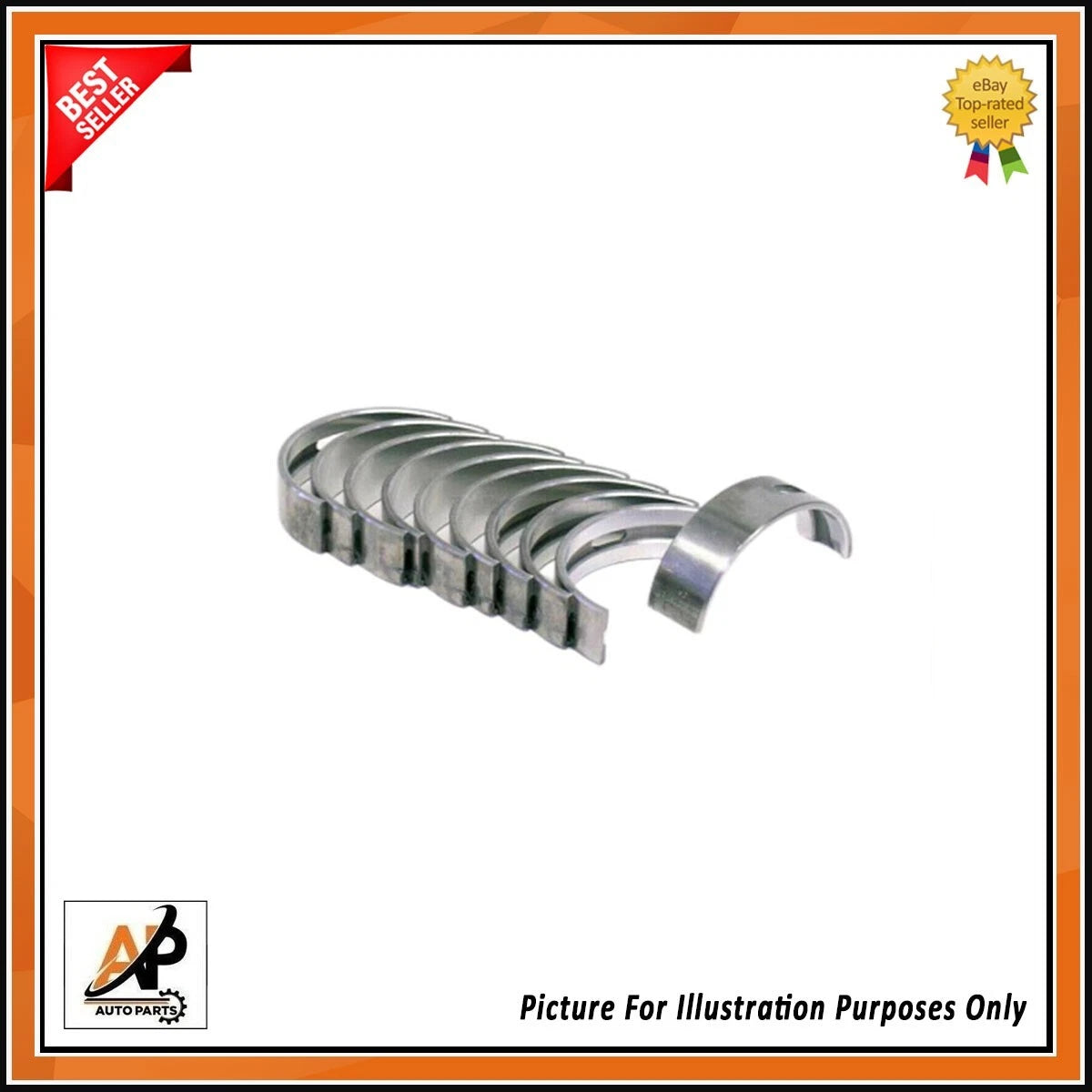Engine Main Bearings Set STD for Ford Peugeot 2.0 (2009–2016)
