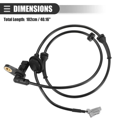 Front Wheel Speed Sensors for Nissan X-Trail T30 2.5L (2003-2007)