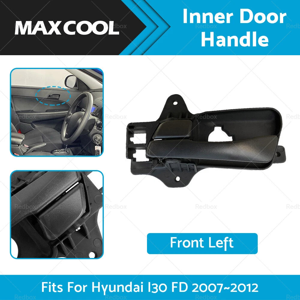 Inner Door Handle LH for Hyundai I30 FD (2007-2012) Black