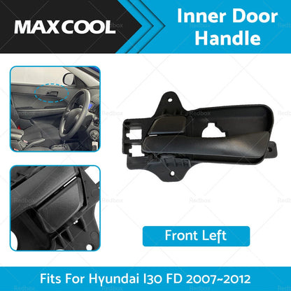 Inner Door Handle LH for Hyundai I30 FD (2007-2012) Black