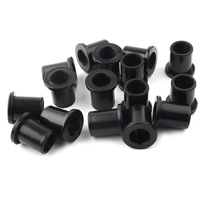 16 x Black Front & Rear Suspension Bushings for Arctic Cat (Various Years)