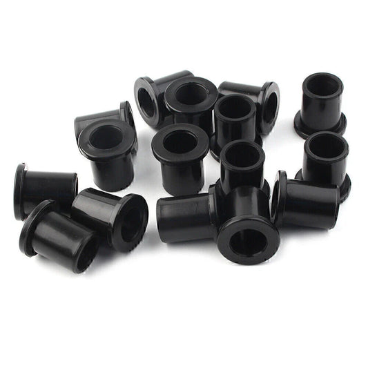 16 x Black Front & Rear Suspension Bushings for Arctic Cat (Various Years)