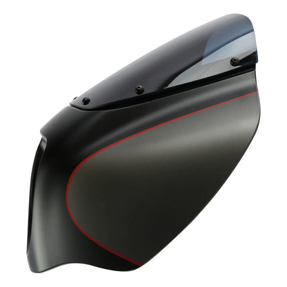 Fairing Windshield for Harley Street Bob (2018-2025) Gray/Black Denim