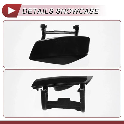Front Left Washer Nozzle Cover for Mercedes-Benz CLA250 (2014-2019) Black