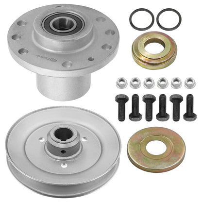 Deck Spindle Pulley Assembly Heavy Duty for Exmark Metro M15KA36 (2004–2016)